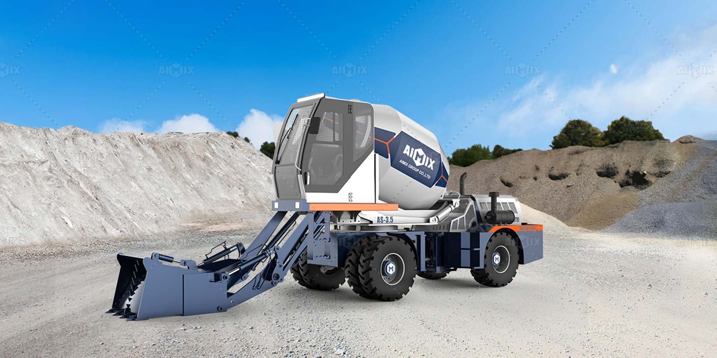 AIMIX AS-3.5 Self Loading Mixer